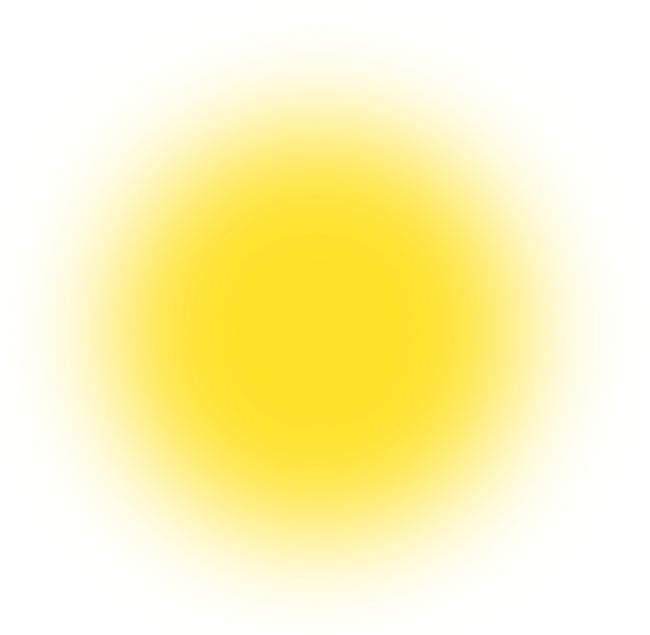 Yellow blur circle